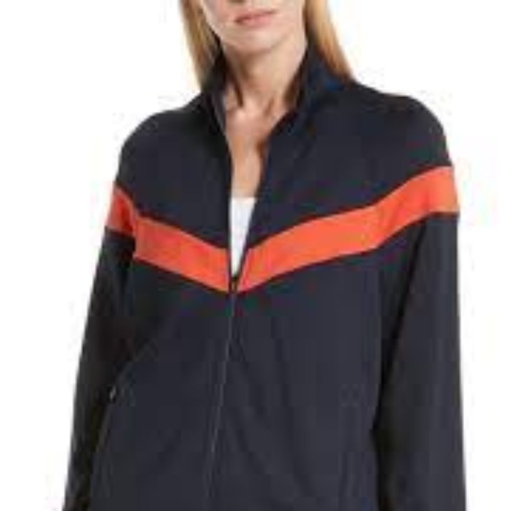 A.L.C. Carter Track Jacket blue red